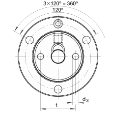 推力錐形保持架滾針軸承 ZAXFM2075, 雙向，預(yù)載