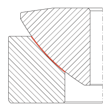推力關(guān)節(jié)軸承 GE80-AW, 根據(jù) DIN ISO 12 240-3 標準，免維護